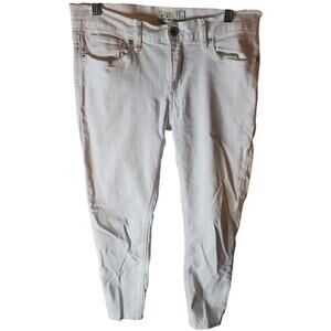 Lucky Brand Women's White Cropped Jeans